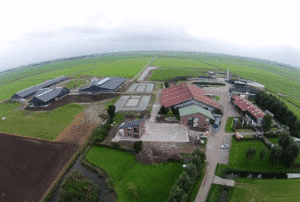Internationale partnershaft Biogas Leeuwarden baut einen innovativen Fermenter
