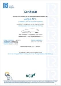 VCA certificaat